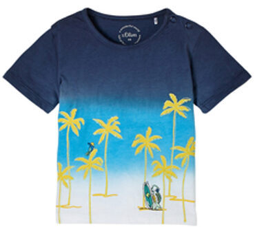 s.Oliver s. Olive r T-shirt blauw - 62