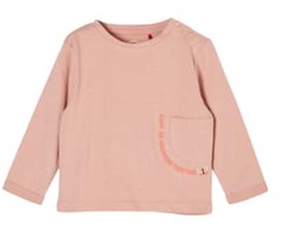 s.Oliver s. Olive r T-shirt lange mouw roze Roze/lichtroze - 68
