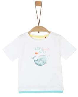 s.Oliver s. Olive r T-shirt white Wit - 50/56
