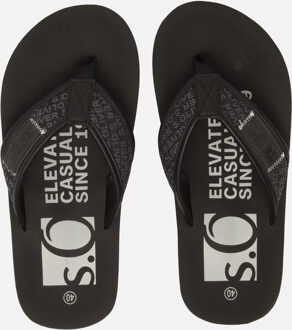 s.Oliver Slippers zwart Textiel - 41,42,44,45,40