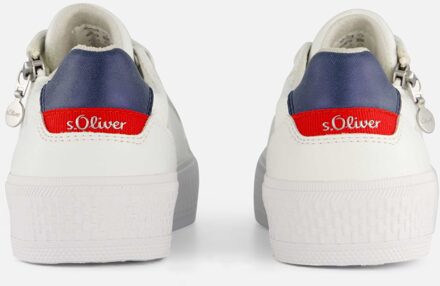 s.Oliver Sneakers wit Synthetisch - 37,38,39,40,41