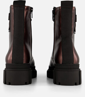 s.Oliver Vegan veterboots bruin Synthetisch - 37,39