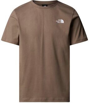 S/S Redbox Casual T-shirt Heren S Bruin