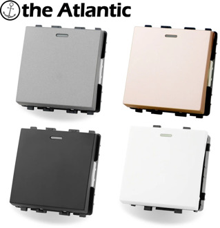 S Series- 1 Gang 1 2 Way Light Switch Lamp Light Function Module DIY Socket Switch Accessories 250V 16A Free Combination