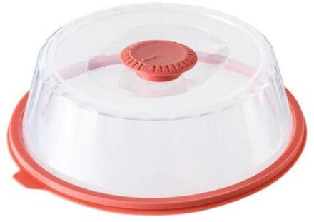 S Vacuüm Voedsel Sealer Cover Keuken Instant Verse Scherper Fruit Behoud Voedsel Verse Houden Wrap Herbruikbare Wrap Seal Deksel Deksel rood