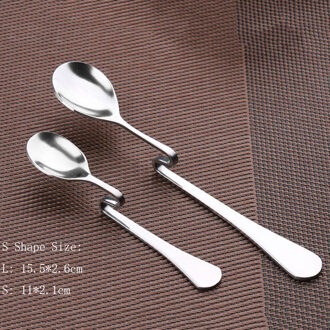 S Vorm Gebogen Opknoping Thee Koffie Lepel Rvs Roeren Lepel Dessert Thee Ijs Lepel Keuken Accessorie