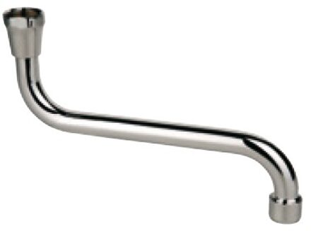 S-vormige buisuitloop, 3/4" x 150 mm, met beluchter, O-ring - 98951418