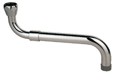 S-vormige buisuitloop, 3/4" x 280-480 mm, uitschuifbaar - 98952118