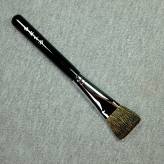 S07 Professionele Handgemaakte Make-Up Kwasten Zachte Natuurlijke Canadese Eekhoorn Haar Platte Top Markeerstift Contour Borstel Make Up Borstel