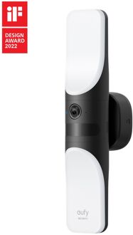 S100 Wired Wall Light Cam IP-camera Zwart