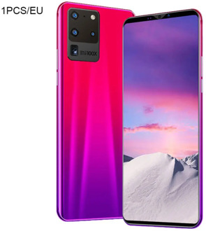 S20 Pro Smartphone 5.8 Inch Screen Smartphone 512M+4G Android Smartphone 3D Glass Plated Back Cover Black