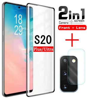 S20 ultra Protective glass on the for samsung galaxy S 20 plus screen protector S20ultra S20plus tempered glas protection film