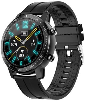 S30 Smart Armband Sport Fitness Tracker Horloge Hartslag Slaap Monitoring Waterdichte Klok Mannen Camera Remote Horloge zwart zwart