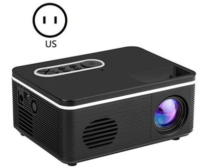 S361 Draagbare Mini Projector 600 Lumen Led Projector Ingebouwde Luidspreker Home Media Player Projector Hd Led Multimedia EU