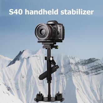 S40 Handheld Aluminium Dslr Stabilizer Draagbare Anti-Shake Telefoon Houder Camera Stabilizer Photo Dslr Accessoires