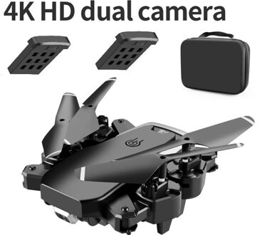 S60 Rc Drone 4K Hd Dual Camera Professionele Luchtfotografie Wifi Fpv Opvouwbare Quadcopter Hoogte Hold Drontoy 4K HD Dual camera 2B