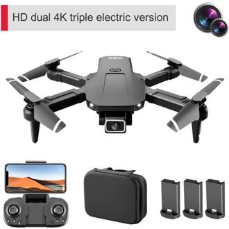 S68 Mini Camera Drone 260g-class Drones 4K Professionele Mini Drone Quadcopter Met Camera Gps Afstandsbediening Helikopter Rc Speelgoed Dual 4K 3B