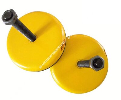 S78-10 machine gereedschap Diameter 80mm x 24mm-M10, anti-vibratie nivellering mounts, bevestiging machine voeten, voet pad,