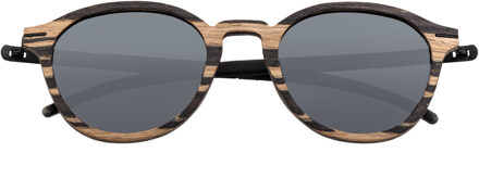 Sabal gepolariseerde zonnebril Zwart/bruin