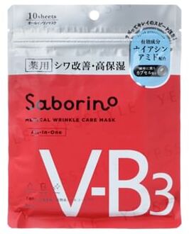 Saborino Medical Wrinkle Care Mask 10 pcs