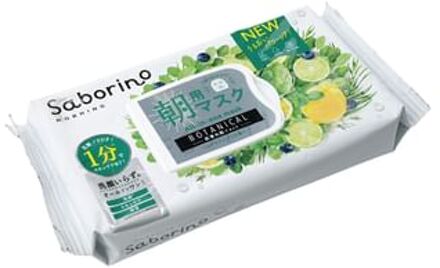 Saborino Morning All-in-one Mask N Botanical Type Citrus Leaf 30 pcs