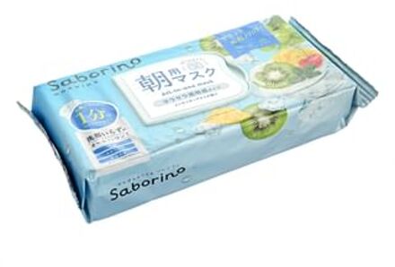 Saborino Morning All-In-One Mask Smooth & Transparent Type 28 pcs