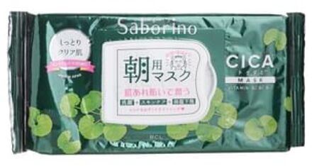 Saborino Morning Mask CICA 28 pcs
