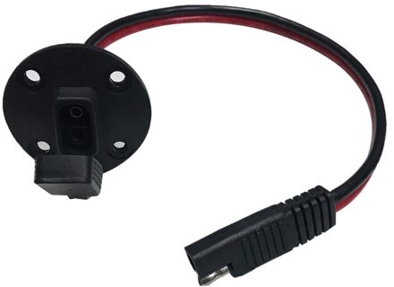 Sae 2 Gat 4 Gat Sae Draad Met Schroef Gat Chassis Gemonteerd Waterdicht Cover Sae Sae Male Naar vrouwelijke Connector