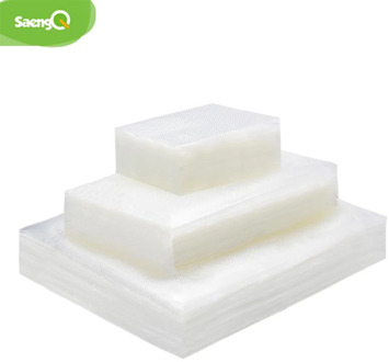 saengQ 100pcs/lot Kitchen Vacuum Bags for Food Vacuum Sealer Packing Machine Food Storage Bag BPA-Free Kitchen Accessories