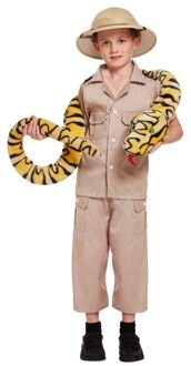 Safari Explorer Kostuum Kind Bruin - Kastanje