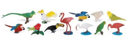 Safari LTD Kinder speelgoed tropische vogels Multi
