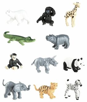 Safari LTD Plastic figuren van dierentuin dieren