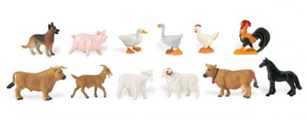 Safari LTD Plastic speelgoed figuren boederij dieren