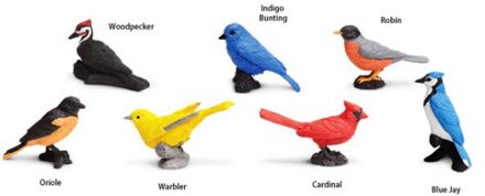 Safari LTD Plastic speelgoed figuren vogels 7 stuks Multi