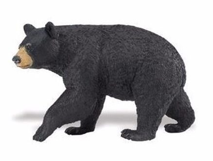 Safari LTD Plastic speelgoed figuur zwarte beer 11 cm