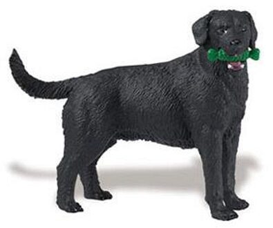Safari LTD Plastic zwarte Labrador honden 9 cm