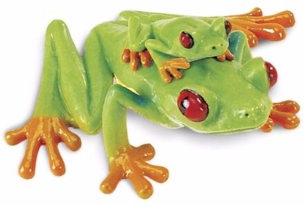 Safari LTD Roodoog boomkikker - plastic speelgoed - dieren figuur - 7 cm - Speelfiguren Multikleur