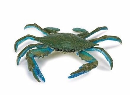 Safari LTD Safari Speeldier Atlantische Krab 19 Cm Groen/blauw