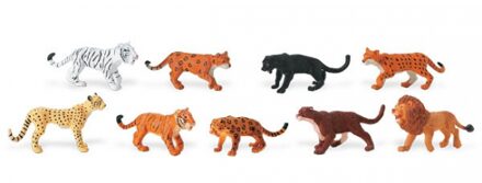 Safari LTD Safari Speelfigurenset Big Cats Junior 9-delig