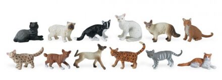 Safari LTD Safari Speelfigurenset Domestic Cats Junior 11-delig