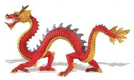 Safari LTD Safari Speelfiguur Chinese Draak Junior 20,5 X 9 Cm Rood