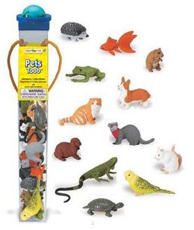 Safari LTD Safari Speelset Pets Toob Bruin/groen/grijs 12-delig