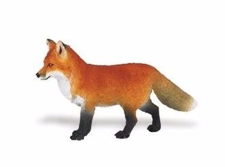 Safari LTD Speelgoed figuur - vos - bruin - 8 cm - plastic - dieren - speelfiguur