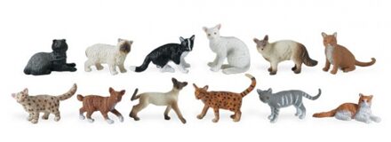Safari LTD Speelgoed katten 11 stuks