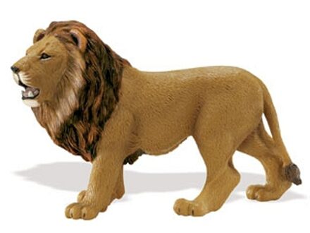 Safari LTD speelgoed leeuw - 14 cm - plastic - safaridieren - dierenspeelgoed