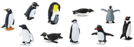 Safari LTD Speelset Penguins Toob Junior Zwart/wit 10-delig