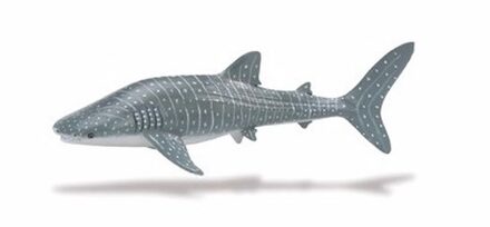 Safari LTD Walvishaai - grote walvishaai - 24 cm - kunststof - speelfiguren - haaien Grijs