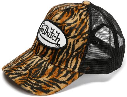 Safari Trucker Bruine Petten - One Size