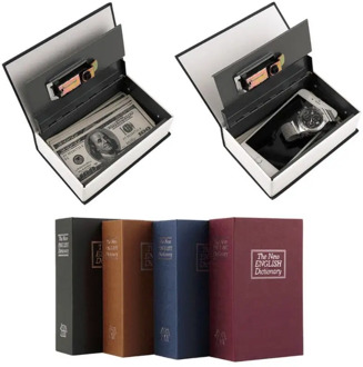 Safe Box Secret Book Safe Money Hidden Box Security Outdoor Rock Safe Cash Money Coin Key Box Storage Jewellery Password Locker