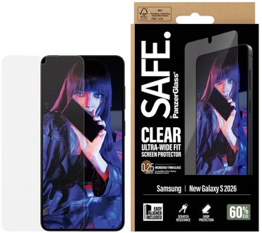 SAFE. by ® Screen Protector Samsung Galaxy S26 | Ultra-Wide Fit w. EasyAligner Doorzichtige schermbeschermer 1 stuk(s)